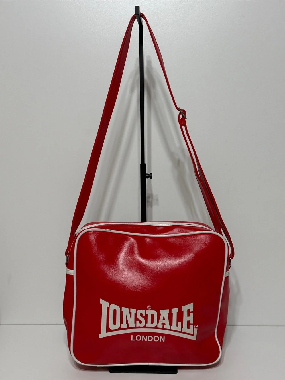 Vintage Lonsdale London Union Jack Crossbody Shoulder Bag